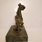 Bronze Statue casting Of The Flying Horse Of Gansu Marble Base