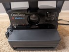 Vintage Polaroid One Step Close Up 600 Film Instant Camera W  Strap