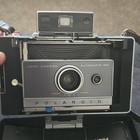 Polaroid Automatic 100 Land Gray Vintage Instant Camera With Case