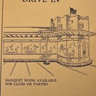 Henry   s Drive In Vintage Menu Rare Los Angeles Diner Americana