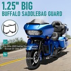 Saddlebag Guard Meathook Crash Bar For 2014-2023 Harley Street Glide Road Glide