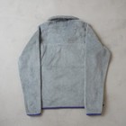 Patagonia Re-tool Snap-t Fleece Pullover Small Womens Grey Polartec Jacket