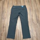 Nwt Columbia Womens Saturday Trail Roll Up Pants Grill Gray Size 14 Omni-shield