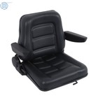 Excavator Universal Fold Down Forklift Seat Armrest Tractor Skid Loader Seat