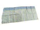 Vintage Disney Baby Valance Blue Striped Embroidered Bugs Outdoor Nursery 2 Pack