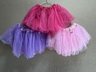 Lot 3 Tutus Ballet Dress   Princess Dance Costume Party  Girls  Kids Skirt 3-6