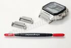 Jaysandkays   Metal Adapters Kit For Casio Ae1200 Ae1300 Royale Black Gray