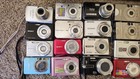 Canon Sony Nikon Olympus  Etc  23  Digital Camera Lot   Printer - As-is - Untest