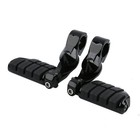 1 1 4 Black Highway Engine Crash Bar Footpegs For Flht Touring 2009-2024