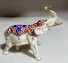Capodimonte Circus Elephant Figurine Art Deco 1920   s Mark Antique