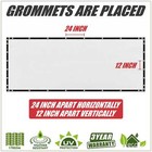 Colourtree White 4  Fence Privacy Wind Screen Mesh Windscreen Custom Size 4 Feet
