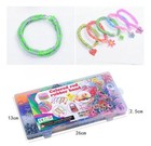 2500  Rubber Band Bracelet Kit Loom Bracelet Making Kit For Kids Rubbe   