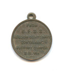 Medallion B f s s  Nelson Trafalgar Centenary H m s  Victory Copper Medal 1905
