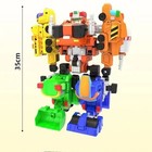Gogo Dino Giant 5 Transforming Robot Dinosaur Combiner Dinosaur Toy Boys Gifts