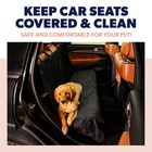 Active Pets Black Car Seat Cover For Dogs  Waterproof  Machine Washable