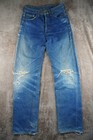 Vtg Levis 501 Xx  90s Big E Button Fly Redline Selvedge 555 Usa Made Distressed