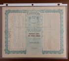 Vintage Stock Certificate 1903 Washington Quartz Gold Mining Company  West   