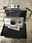 Polaroid Automatic 350 Land Camera Instant Film Camera W  Strap Black