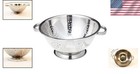Heavy Duty Stainless Steel Colander 5 Qt   Dishwasher Safe  