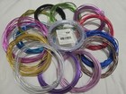 12 Gauge 2mm Variety Lot Jewelry Craft Aluminum Wire Several Colors Diy