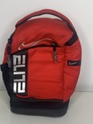 Nike Elite Fuel Pack Insulated Zippered Lunch Bag Red black