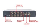 8 Channel Analog Cctv Video Multiplexer Color Quad Processor Screen Splitter    