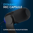 Logitech Yeti Gx Dynamic Rgb Usb Gaming Microphone Black