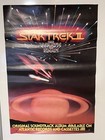 1982 Star Trek Ii Wrath Of Khan Soundtrack Record Shop Promo Poster 17 5 X 26