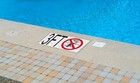 Ceramic Swimming Pool Deck Depth Marker 1 5 M Abrasive Non-slip Finish  5  Font 
