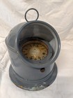 Large 9  Vintage Brass Ww2 Era Maritime Naval Ship s Compass   Binnacle 2 8kg
