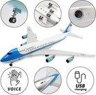 18  1 150 United States Air Force Boeing B747 Planes Model W light Wheel Diecast