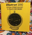 Lot Of 2 Weltron Am fm 8 Track Stereo Model 2010 Instruction Manual Reproduction