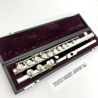 Yamaha Yfl-514 Flute Silver 925 Ec Head  Made In Japan W  Hard Case   Bag  b0091