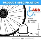 Duzzy 67 Inch Collapsible Shower Threshold Water Dam   Assorted Sizes   Colors 