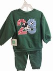 Disney Baby Mickey Mouse Team Mickey Green 12m    18m    24m 2pc Sweatshirt Pants