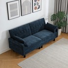 Futon Sofa Bed Convertible Modern Folable Couch Up   Down Recliner Loveseat Sofa