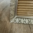 Vintage Filigree Scroll Picture Frame 4x6 Baroque Ornate Gold Silver Tone