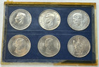 Crowns Of Great Britain 6 Coin Set 1935 - 1965