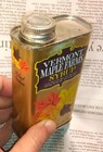 Vintage - Nos - Sealed - Vermont Maple Farms Syrup - 8 Oz  Tin - Fairfield  Vt