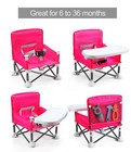 Portable Travel Booster Seat With Tray  Folding Baby Seat Booster High Chair    