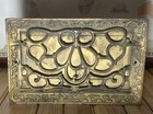 Antique Victorian Gold Cast Iron Wall Heating Grate Vent Register 15 1 2   x10   