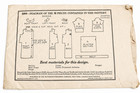 1920s Antique C1925 Butterick Deltor Sewing Pattern 5069 Girls Dress Complete 14