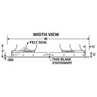 Dayton 3c512 36 In 36 h 32 w Aluminum Ceiling Fan Damper  34 In X 30 In 