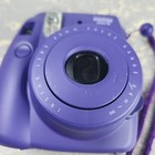 Fuji Instax Mini 8 Fujifilm Instant Film Camera Purple Case 