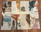 National Geographic Close-up Maps 1970s Lot Of 8