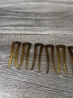 Vintage Art Deco Hair Comb Lot Celluloid Tortoiseshell Pins Slides 12pc