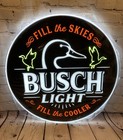 Ducks Unlimited Du Busch Light Beer Led Lighted Sign New Fill The Cooler  24 