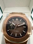 Seiko Mod Watch - Rose Gold Nautilus    open Heart   