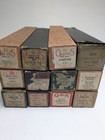 X12 Lot Vintage Player Piano Word Rolls Qrs Supertone Imperial Music 88-note Box