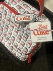Coca-cola Diet Coke Insulated Lunch Tote Bag  Red   White Can Print - Nwt